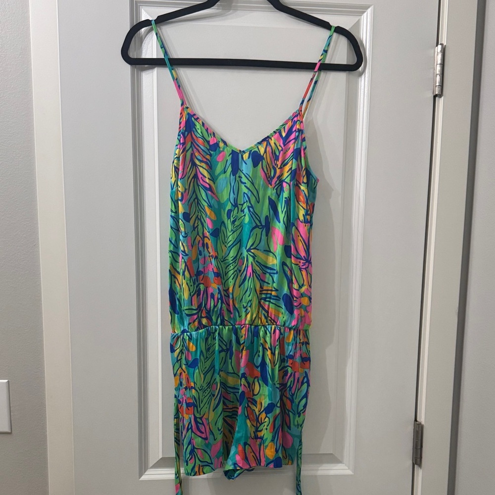 Lilly Pulitzer Multicolor Tropical Romper